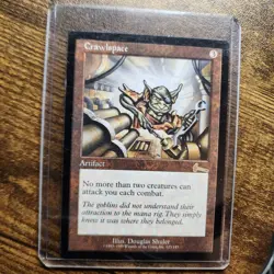 MTG - Magic The Gathering - Urza's Legacy - CRAWLSPACE - RARE! - NEVER PLAYED!!! - Image 1