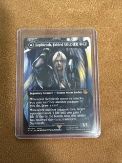 Sephiroth, Fabled SOLDIER (0317) (Borderless) Final Fantasy Regular - Image 1