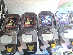 8 Stuck Promo Karten Pokemon Celebrations Lance's Charizard Tin Zacian Arceus - Image 3