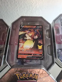 8 Stuck Promo Karten Pokemon Celebrations Lance's Charizard Tin Zacian Arceus - Image 4