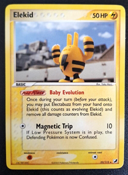 Pokemon ELEKID EX FORZE SEGRETE SET 23/115 ENG Rara *EXC/NM* - Image 1