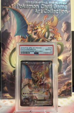WITH BOOK - PSA 10 CHARIZARD 276/XY-P PROMO 2016 POKEMON JAPANESE POKEMON CENTER - Image 2