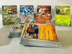 500+ Pokemon Card Bulk Lot - Free EX/V/VSTAR Rare and Holos - Great Starter Set! - Image 2