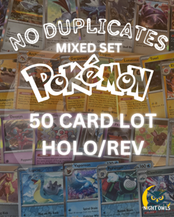 Pokemon Card Lot Of 50 - All Holos! NO DUPLICATES! MIXED SETS - Image 1