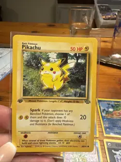 Pokemon 16 Card Lot 1st Edition Pikachu Reverse Holo, Shadowless - Image 3