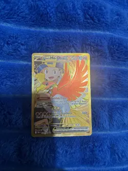 Pokemon TCG - Destined Rivals - Ethans Ho-oh EX Hyper Rare Gold Card 239/182 - Image 1