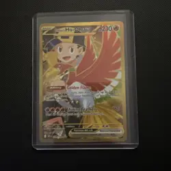 Pokemon TCG - Destined Rivals - Ethans Ho-oh EX Hyper Rare Gold Card 239/182 - Image 1