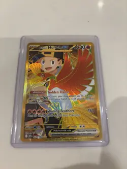 Pokemon TCG - Destined Rivals - Ethans Ho-oh EX Hyper Rare Gold Card 239/182 - Image 3