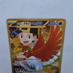 Pokemon TCG - Destined Rivals - Ethans Ho-oh EX Hyper Rare Gold Card 239/182 - Image 5
