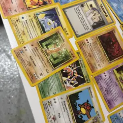 Lot Of 21 Vintage Pokemon Neo Genesis Cards Commons And Uncommons - Image 5