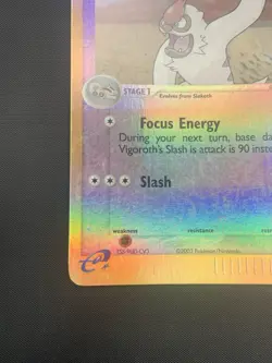 Vigoroth 52/100 Reverse Holo EX Sandstorm Pokemon Card - Image 4