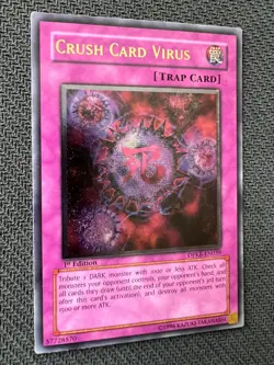 Yugioh Crush Card Virus 1st Edition Ultimate Rare DPKB-EN039 NM - Image 3