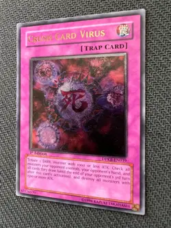 Yugioh Crush Card Virus 1st Edition Ultimate Rare DPKB-EN039 NM - Image 4
