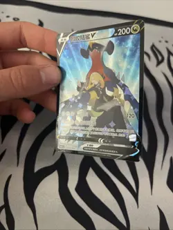 Chinese Pokemon TCG Garchomp V 016/004 Rare Holo Card Trainer Gallery US SELLER - Image 3