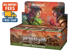 MTG: Magic The Gathering The Brothers' War Draft Booster Box 36Packs-Factory Sea - Image 1