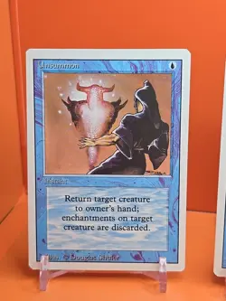 🔵🔵🔵 (4) 1994 MAGIC The Gathering UNSUMMON REVISED 3RD EDITION PLAYED 🔵🔵🔵4 - Image 2