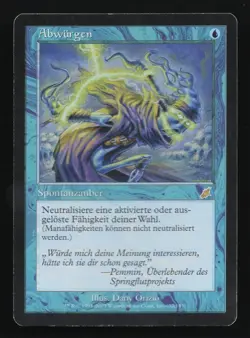 Abwurgen / Stifle - Plagen / Scourge - Excellent+ - Deutsch - MTG / Magic - Image 1