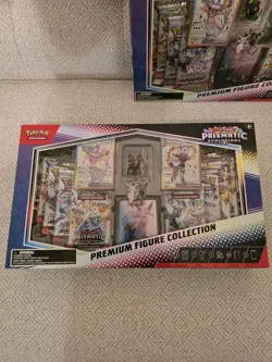 2 Pokemon TCG Scarlet and Violet Prismatic Evolutions Premium Figure Collection - Image 2