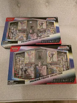 2 Pokemon TCG Scarlet and Violet Prismatic Evolutions Premium Figure Collection - Image 4