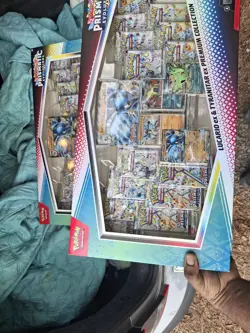 2 Pokemon TCG Scarlet And Violet Prismatic Evolutions Premium Collection Boxes - Image 2