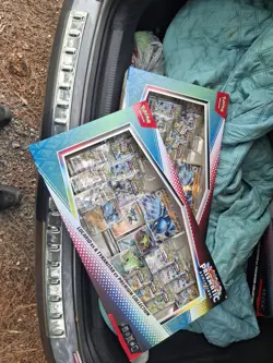 2 Pokemon TCG Scarlet And Violet Prismatic Evolutions Premium Collection Boxes - Image 3