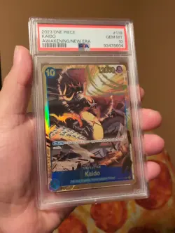 2023 One Piece Kaido OP05-118 SEC Awakening New Era PSA 10 Gem Mint - Image 2