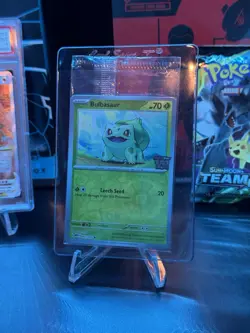 Pokemon 151 Stamped Promo Bulbasaur (Best Buy) 001/165 *SEALED* - Image 1