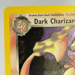 🔥 1st Ed Dark Charizard 4/82 Holo 🚀 Team Rocket EX ✨ VINTAGE POKEMON 💎 RARE - Image 4