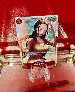 Nico Robin Parallel ST21 One Piece CCG Starter Deck EX Gear 5 Super Clean NEW - Image 2
