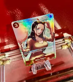 Nico Robin Parallel ST21 One Piece CCG Starter Deck EX Gear 5 Super Clean NEW - Image 3