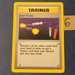 Pokemon Item Finder 74/102 Base Set Regular Lightly Played *FREE SHIPPING* - Image 1