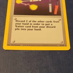 Pokemon Item Finder 74/102 Base Set Regular Light/Mod Played *FREE SHIPPING* - Image 3