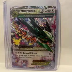 Pokemon TCG M Rayquaza EX Celebrations Classic Collection Holo Ultra Card 76/108 - Image 1