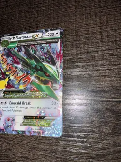 Pokemon TCG M Rayquaza EX Celebrations Classic Collection Holo Ultra Card 76/108 - Image 3