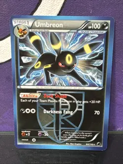 Umbreon 64/116 Non-Holo Rare Pokemon Card TCG Plasma Freeze 2013 NM/LP - Image 1