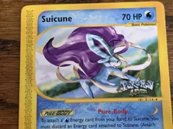 Pokemon Wotc Black Star Promo # 53 Suicune,,Not Played,, - Image 2