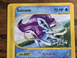 Pokemon Wotc Black Star Promo # 53 Suicune,,Not Played,, - Image 2