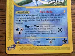 Pokemon Wotc Black Star Promo # 53 Suicune,,Not Played,, - Image 3