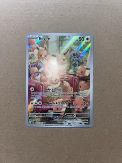 Eevee 188/167 Illustration Rare Holo SV Twilight Masquerade Pokemon Card MINT - Image 2