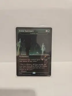 Avatar Sanctuary 2293 Near Mint Rainbow Foil Secret Lair Avatar SLD MTG - Image 1