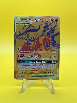 Reshiram & Charizard GX SM247 Tag Team Black Star Promo Pokemon TCG (NM) - Image 1