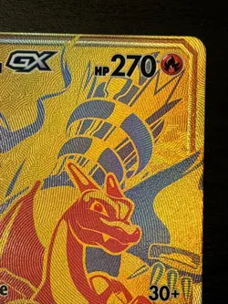 Reshiram & Charizard GX SM247 Black Star Promo Pokemon TCG Holo NM - Image 3