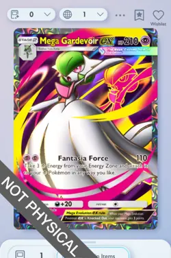 Pokemon TCG Pocket - Mega Gardevoir Full Art 2⭐, Fantastical Parade, English - Image 1