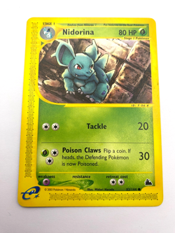 Pokemon Card - Non-Holo Nidorina 83/144 Skyridge *GD* e-Card Common - Image 1