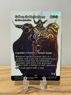 Golbez, Clad In Darkness (FOIL) #10 MTG Final Fantasy FCA - Syr Konrad, the Grim - Image 1