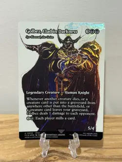 Golbez, Clad In Darkness (FOIL) #10 MTG Final Fantasy FCA - Syr Konrad, the Grim - Image 3