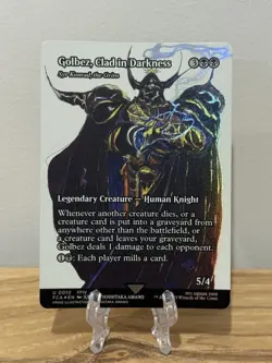 Golbez, Clad In Darkness (FOIL) #10 MTG Final Fantasy FCA - Syr Konrad, the Grim - Image 4