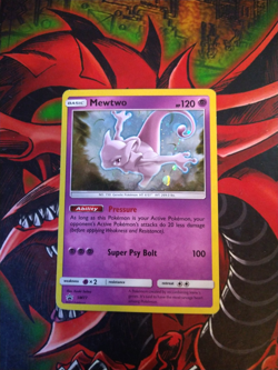 Mewtwo - SM77 - Black Star Promo Holo - Pokemon TCG HP+ - Image 1