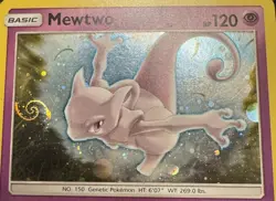Mewtwo - SM77 Black Star Cosmo Promo Pokemon HD GALAXY SWIRL- Read Desc. Please - Image 3