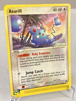 Azurill 31/100 - EX Sandstorm Set E-Reader Pokemon Card - Heavily Played - Image 2
